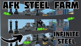 The Ultimate Guide to Building a Steel Farm in Roblox Islands [upl. by Anaoy]