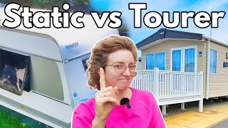 86 Touring Caravan vs Static Caravan Pros Cons amp Beyond [upl. by Oribelle]