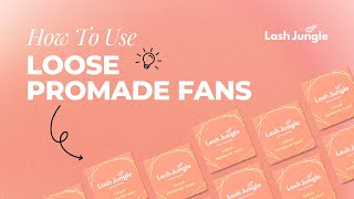 How to Use Loose Promade Fans [upl. by Castera755]