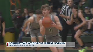 Gorman boys basketball beats Cornerstone 8123 [upl. by Steinberg]