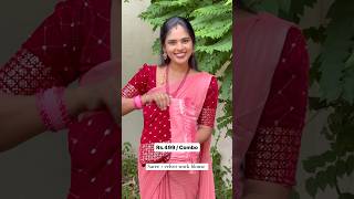 Saree  velvet work blouse [upl. by Peri837]