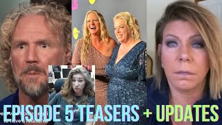 Sister Wives S19 E5 TEASERS  updates  Wives in LA Mykelti Cries Meris Release [upl. by Ymled]