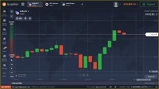 بث مباشر على IQ Option شرح المنصة وصفقات تداول حية [upl. by Nosae]