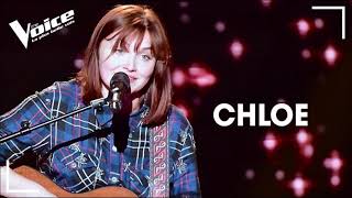 The Voice France  Chloé  Caravane Audio ♫ 💜 [upl. by Ekenna]