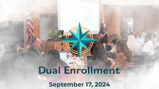 Dual Enrollment Community of Practice Event  September 17 2024 [upl. by Cherrita]