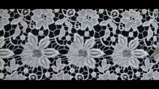 sewing guipure lace [upl. by Neal]