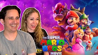 The Super Mario Bros Movie Reaction  First Time Watching [upl. by Idnem]