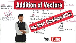 Addition of Vectors class 11 PhysicsResultant vectorChapter 2 Vectors and EquilibriumFaisal Rao [upl. by Kareem]