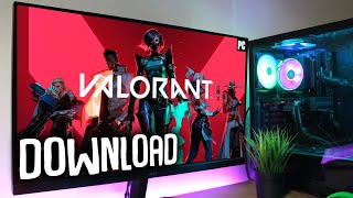 How To Download Valorant On PC For Free Full Tutorial  Valorant Download Guide [upl. by Esiom303]