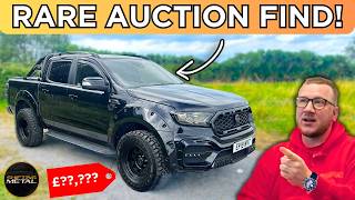 I Took A BIG RISK On This Custom Ford Ranger From G3 Car Auctions UK [upl. by Cyna]