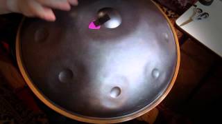 Handpan sound experiments [upl. by Liscomb]