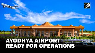 Ayodhya Intl Airport ready for operations Dy CM KP Maurya inspects ahead of inauguration by PM Modi [upl. by Attenol]