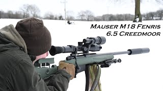 Mauser M18 Fenris in 65 Creedmoor Targets Steel Foxes Night Vision [upl. by Akciret]