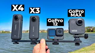 Insta360 X4 vs X3 vs GoPro [upl. by Gombach]