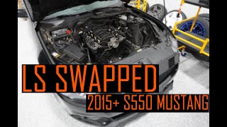 Project Triggered LS Swapped S550 2015 Mustang [upl. by Earla814]