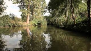 Balade en barque dans le Marais poitevin [upl. by Ytinirt]