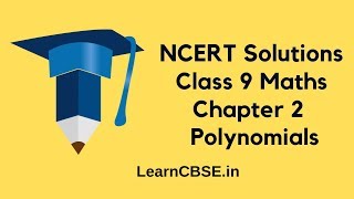 NCERT Solutions for Class 9 Maths Chapter 2 Polynomials Exercise 21 Q3 [upl. by Favien]