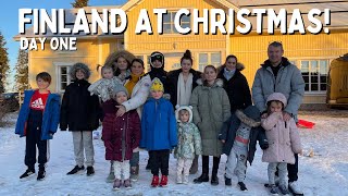 A Magical Trip To Finland 🎄 Day 1  The Radford Family [upl. by Swec]