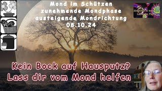 MondTIPP  Kein Bock auf Hausputz Entspann dich und lass dir vom Mond helfen [upl. by Bille]