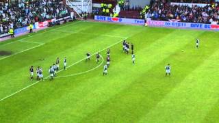 Brilliant Leigh Griffiths Goal Hearts 12 Hibernian 12052013 [upl. by Andra167]