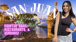 A Day In Old San Juan Puerto Rico MUST WATCH Before Your Visit VLOG foodies [upl. by Palestine604]