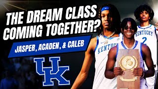 Jasper Johnson and Acaden Lewis Chime In On Joining Kentuckys Dream Class With Caleb Wilson [upl. by Sobel926]