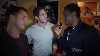 Red Carpet Interview w Blake Jenner amp Will Brittain Everybody Wants Some [upl. by Collin]