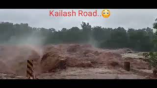 kailash road valsad  flood  2022 [upl. by Anomas]