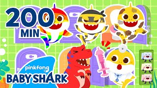 BEST Baby Shark Episodes 3hr  Compilation  Story and Song for Kids  Baby Shark Official [upl. by Rivkah55]