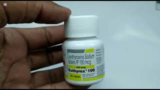 Euthyrox 100 mcg tablet  Levothyroxine Sodium Tablets Ip 100 mcg Uses  Euthyrox 100 mg Tablet Uses [upl. by Ziegler]