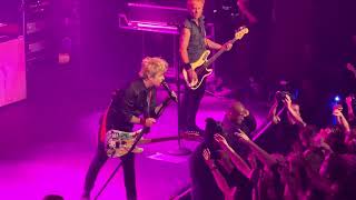 Green Day  She live  Paris Le Bataclan 04112023 [upl. by Redlac]