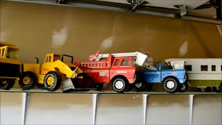 VINTAGE TONKA TOY TRUCKS COLLECTION [upl. by Egamlat825]