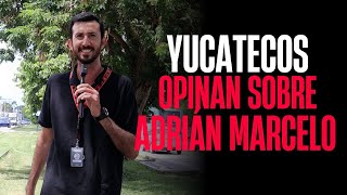 Yucatecos opinan sobre Adrián Marcelo [upl. by Jenni]