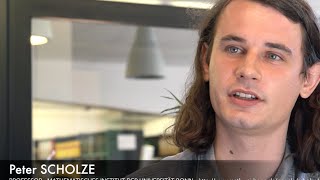 Interview at CIRM  Peter Scholze [upl. by Goddart]