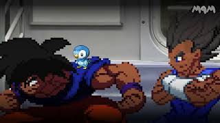 GDot amp Vee take the Train Sprite Animation [upl. by Haiacim]