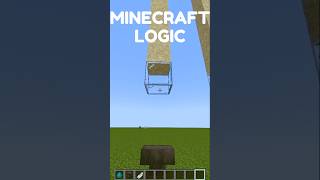 Minecraft logic of unuseful things of Minecraft minecraftlogic minecraft shorts [upl. by Tega]