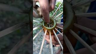 Bushcraft skills Fishing net with gourd camping survival bushcraft outdoors skills sentohub [upl. by Giorgia720]