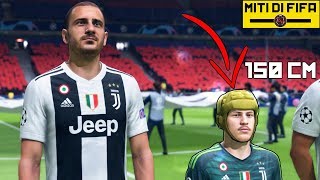 Guardate COSA SUCCEDE al PORTIERE PIU BASSO DEL GIOCO ma con 100 di OVERALL Miti di Fifa19 [upl. by Laurance]