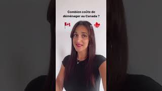 Déménagement Canada 🇨🇦 prix total 8116 canada quebec déménagement francaisaucanada [upl. by Eldoree600]