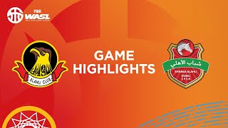 FIBA WASL 2425 West Asia League Group Phase  AL AHLI CLUB vs SHABAB AL AHLI  GAME HIGHLIGHTS [upl. by Daeriam]