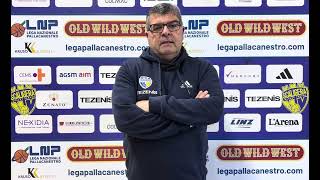 Coach Ramagli presenta Real Sebastiani Rieti  Tezenis Verona [upl. by Acissaj232]