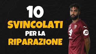 10 SVINCOLATI da PRENDERE all ASTA di RIPARAZIONE FANTACALCIO [upl. by Nialb]