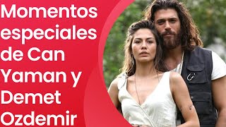 Momentos especiales de Can Yaman y Demet Ozdemir youtube demetözdemir canyaman [upl. by Amsa602]