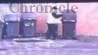 Oldham Council bin man throws rubbish out of dustbin [upl. by Ahcrop159]