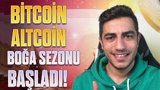 BOĞA SEZONU HAYIRLI OLSUN BİTCOİN  ETHEREUM  BRN  ARKM  BİTCOİN DOMİNANCE ANALİZ [upl. by Alekahs]