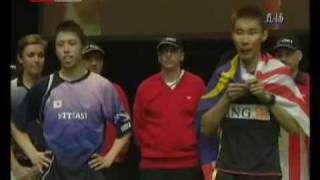 Lee Chong Wei VS Kenichi Tago As 2010 All England MS Final 6 [upl. by Yartnoed]