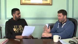 EDDIE HEARN WITH KUGAN CASSIUS CHRISTMAS Q amp A  INCLUDING TICKET GIVEAWAY  PART 1 [upl. by Gahl659]