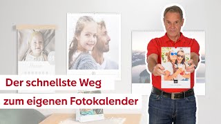 Der schnellste Weg zum eigenen Fotokalender [upl. by Elkcim]