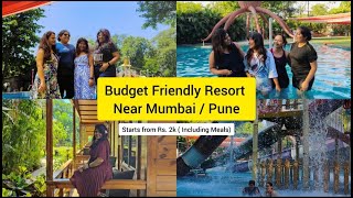 Budget Friendly Resort in Khopoli  1 Hour From Mumbai  Weekend Getaways foodiepediamumbai [upl. by Nnor]