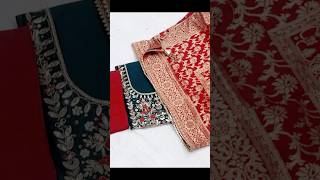 shortfeed trending shorts newcollection suit karvachauth youtubeshorts fashion embroidery [upl. by Eitac]